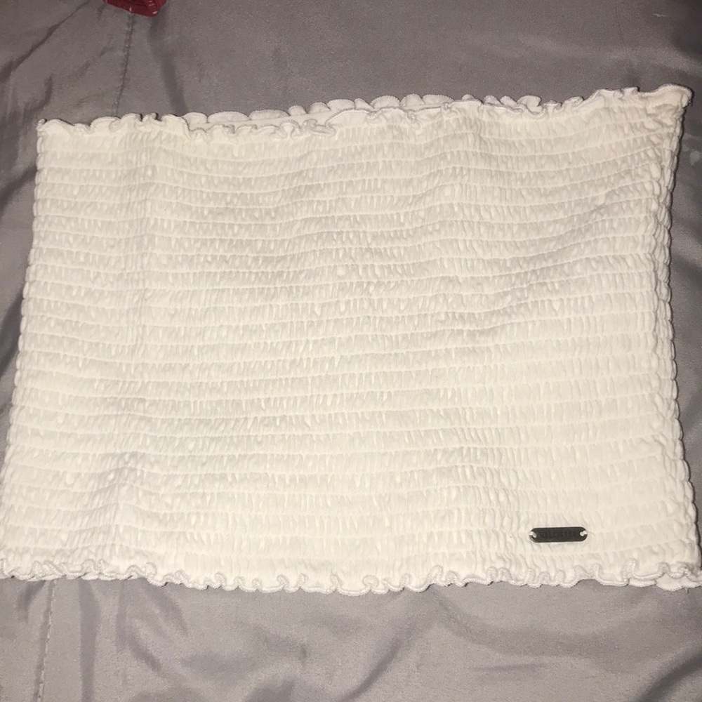 Hollister White Tube Top